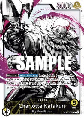 Charlotte Katakuri (Alternate Art) (OP03-099) Pillars of Strength Foil