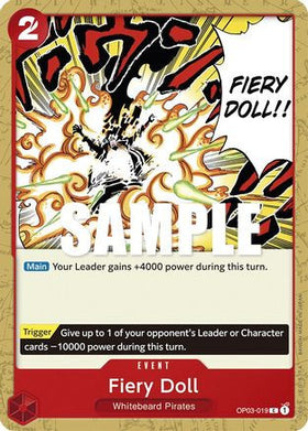 Fiery Doll (OP03-019) Pillars of Strength