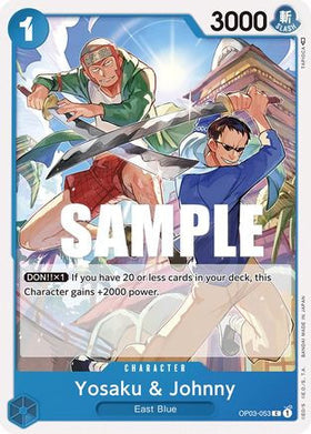 Yosaku & Johnny (OP03-053) Pillars of Strength