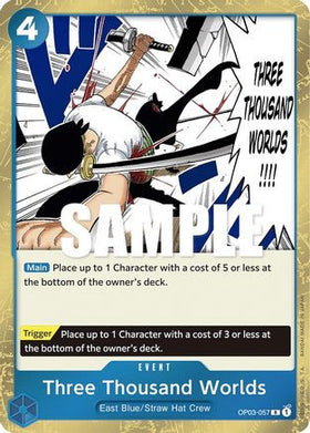 Three Thousand Worlds (OP03-057) Pillars of Strength Foil