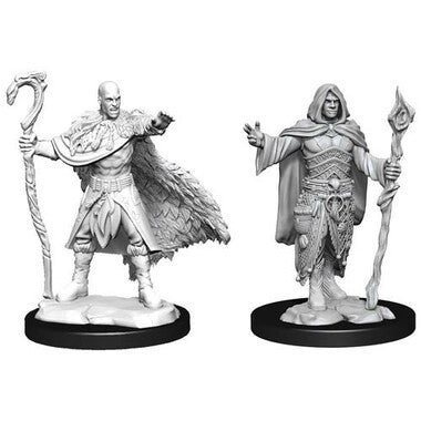 Dungeons & Dragons: Nolzur's Marvelous Unpainted Miniatures - Male Human Druid (Wave 14)