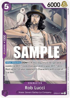 Rob Lucci (OP03-071) Pillars of Strength Foil