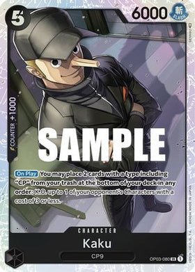 Kaku (OP03-080) Pillars of Strength Foil