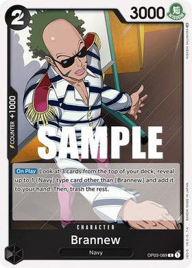 Brannew (OP03-089) Pillars of Strength Foil