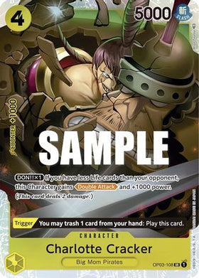 Charlotte Cracker (OP03-108) Pillars of Strength Foil