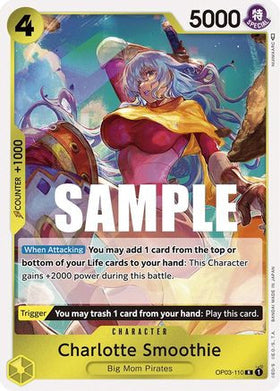 Charlotte Smoothie (OP03-110) Pillars of Strength Foil