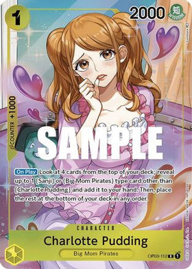 Charlotte Pudding (Alternate Art) (OP03-112) Pillars of Strength Foil