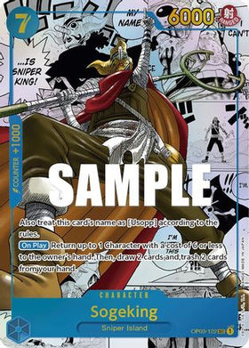 Sogeking (Alternate Art) (Manga) (OP03-122) Pillars of Strength Foil