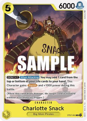 Charlotte Snack (ST07-004) Starter Deck 7: Big Mom Pirates