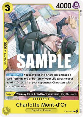 Charlotte Mont-d'Or (ST07-009) Starter Deck 7: Big Mom Pirates