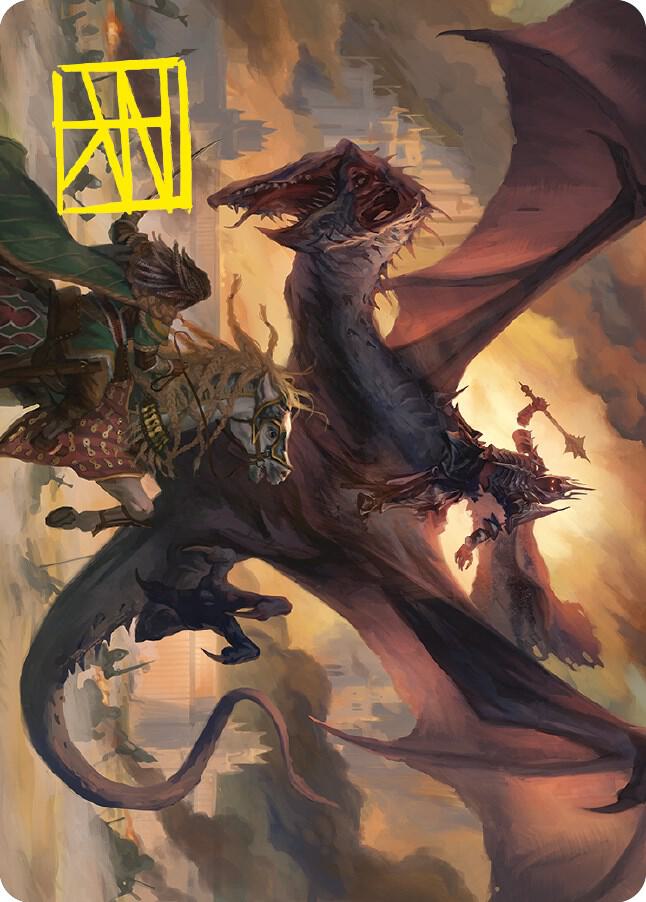 Witch-king, Bringer of Ruin Art Card (Gold-Stamped Signature)