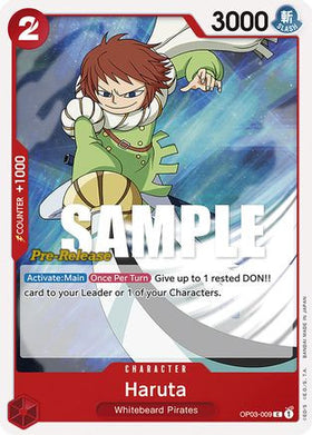 Haruta (OP03-009) Pillars of Strength Pre-Release Cards