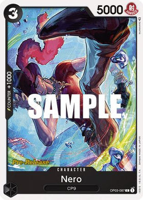Nero (OP03-087) Pillars of Strength Pre-Release Cards