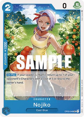 Nojiko (OP03-048) Pillars of Strength Pre-Release Cards