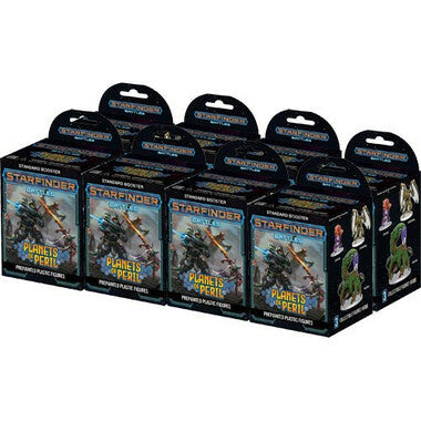 Starfinder Battles Miniatures: Planets of Peril Booster Brick (8)