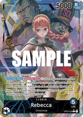 Rebecca (Alternate Art) (OP04-039) Kingdoms of Intrigue Foil