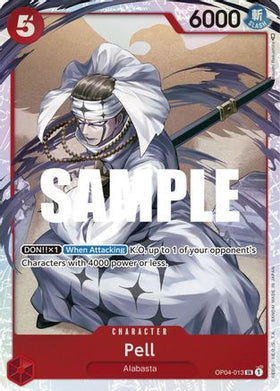 Pell (OP04-013) Kingdoms of Intrigue Foil