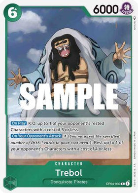 Trebol (OP04-030) Kingdoms of Intrigue Foil