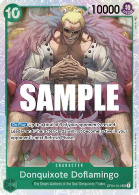Donquixote Doflamingo (OP04-031) Kingdoms of Intrigue Foil