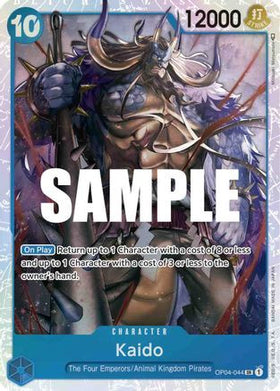 Kaido (OP04-044) Kingdoms of Intrigue Foil