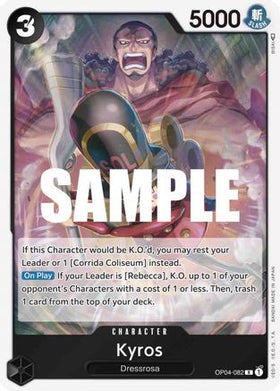 Kyros (OP04-082) Kingdoms of Intrigue Foil