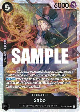 Sabo (OP04-083) Kingdoms of Intrigue Foil