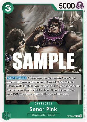 Senor Pink (OP04-026) Kingdoms of Intrigue Foil