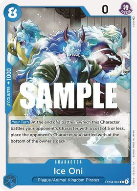 Ice Oni (OP04-047) Kingdoms of Intrigue