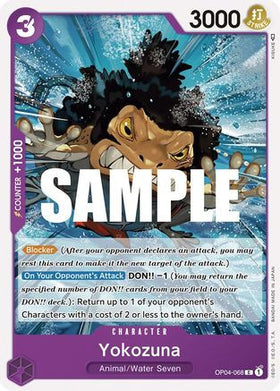 Yokozuna (OP04-068) Kingdoms of Intrigue
