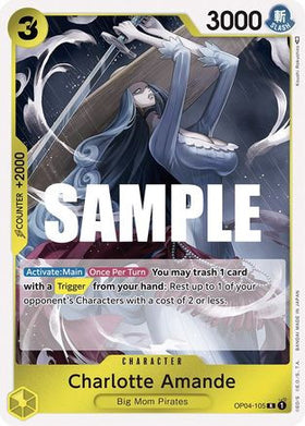 Charlotte Amande (OP04-105) Kingdoms of Intrigue Foil