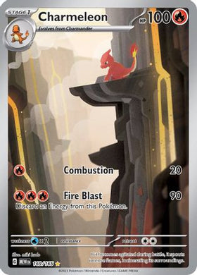Charmeleon - 169/165 169 - SV Scarlet and Violet 151 Holofoil(HP)