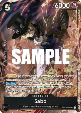 Sabo (Sealed Battle 2023 Vol. 1) (OP04-083) One Piece Promotion Cards Foil