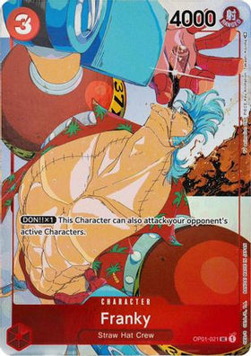 Franky (Gift Collection 2023) (OP01-021) One Piece Promotion Cards Foil