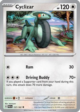 Cyclizar - 157/182 157 - SV04 Paradox Rift Reverse Holofoil