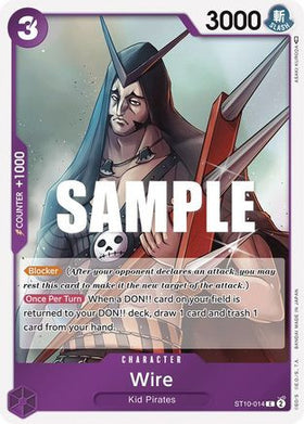 Wire (ST10-014) Ultra Deck: The Three Captains Foil