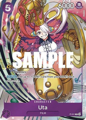 Uta (CS 2023 Event Pack) (P-031) One Piece Promotion Cards Foil