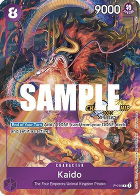 Kaido (CS 2023 Celebration Pack) (P-010) One Piece Promotion Cards Foil