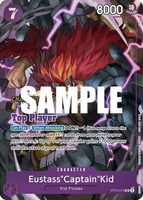 Eustass"Captain"Kid (CS 2023 Top Players Pack) (ST10-013) One Piece Promotion Cards Foil