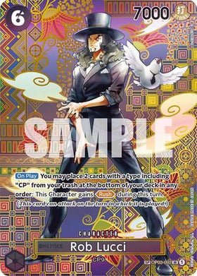 Rob Lucci (092) (SP) (OP03-092) Awakening of the New Era Foil