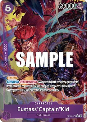Eustass"Captain"Kid (Alternate Art) (OP05-074) Awakening of the New Era Foil
