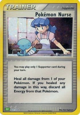 Pokemon Nurse 23 - Trading Card Game Classic Holofoil