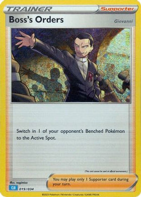 Boss's Orders (CLB) 19 - Trading Card Game Classic Holofoil