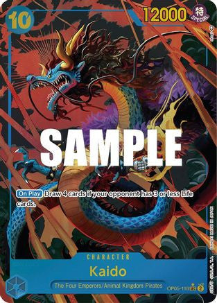 Kaido (118) (Alternate Art) (OP05-118) Awakening of the New Era Foil