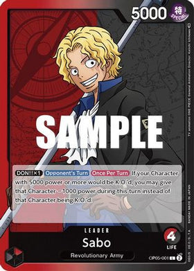 Sabo (001) (OP05-001) Awakening of the New Era