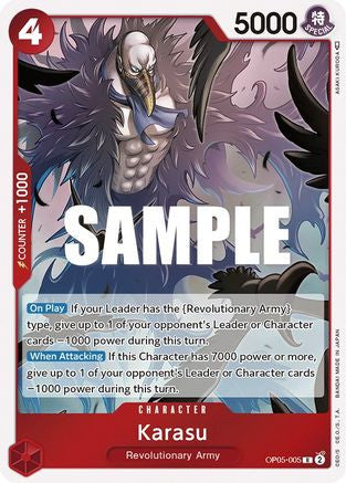 Karasu (OP05-005) Awakening of the New Era Foil