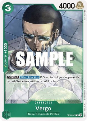 Vergo (OP05-023) Awakening of the New Era Foil