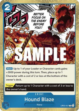 Hound Blaze (OP05-057) Awakening of the New Era Foil