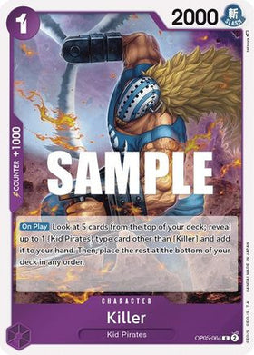 Killer (OP05-064) Awakening of the New Era Foil