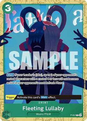 Fleeting Lullaby (Starter Deck 11: Uta Deck Battle) (P-057) One Piece Promotion Cards