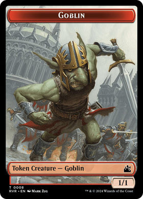 Goblin (0008) // Soldier Double-Sided Token